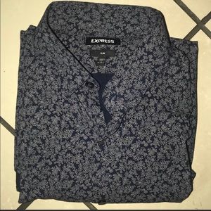Express Dress Up Shirt- Medium-Fitted